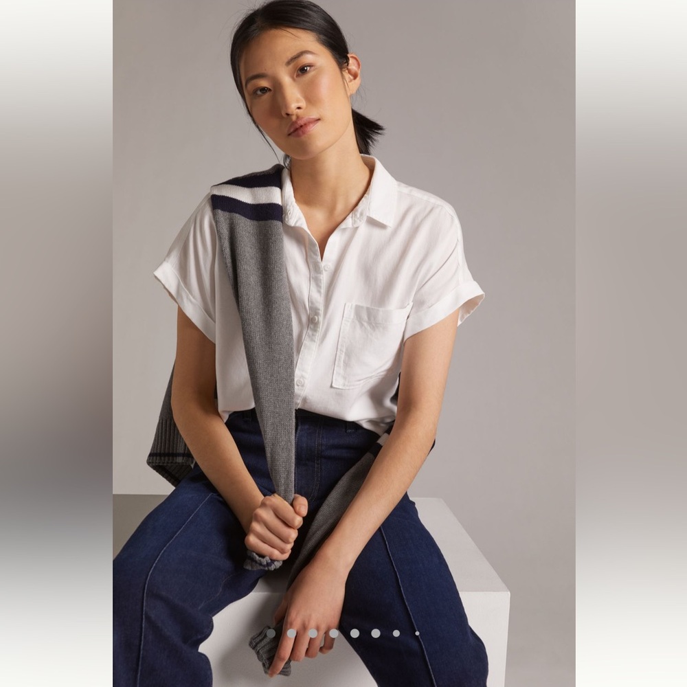 Cloth and stone breezy button down blouse